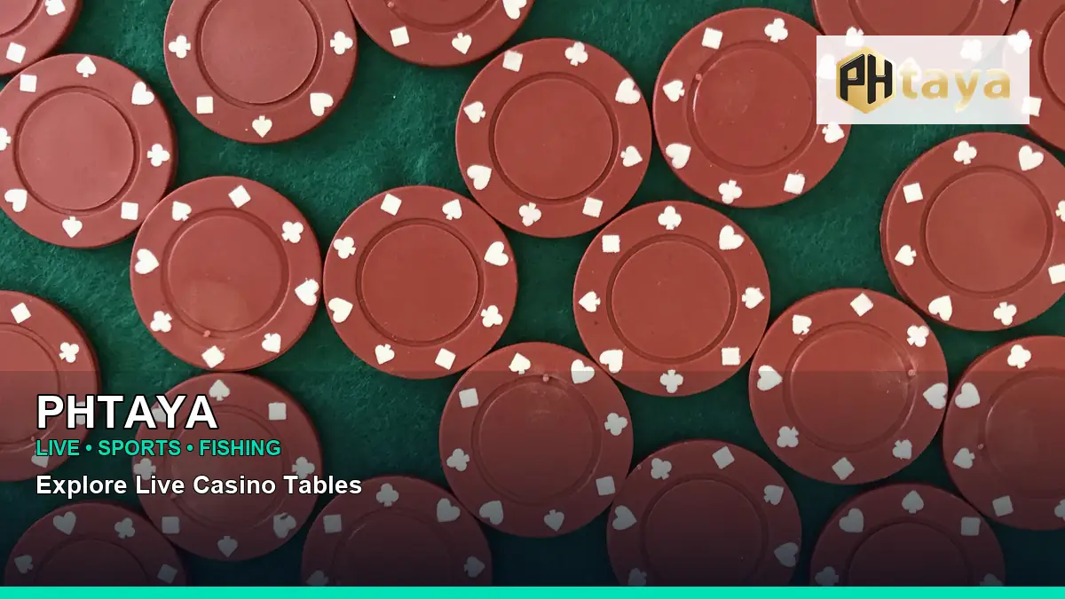 PHTAYA live casino tables for Philippine players